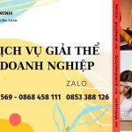 Dịch vụ giải thể doanh nghiệp Hải Dương