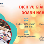 Dịch vụ giải thể doanh nghiệp Huyện Bình Lục
