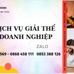 Dịch vụ giải thể doanh nghiệp Huyện Cần Giờ