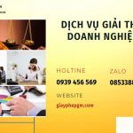 Dịch vụ giải thể doanh nghiệp Huyện Củ Chi
