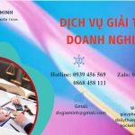 Dịch vụ giải thể doanh nghiệp Huyện Đan Phượng