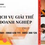 Dịch vụ giải thể doanh nghiệp Huyện Mỹ Đức