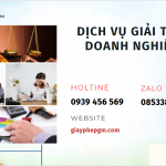 Dịch vụ giải thể doanh nghiệp Huyện Tiên Lữ