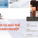 Dịch vụ giải thể doanh nghiệp Quận Cái Răng
