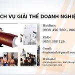 Dịch vụ giải thể doanh nghiệp Quận Ninh Kiều