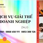 DỊCH VỤ GIẢI THỂ DOANH NGHIỆP QUẢNG NINH 6 Dịch vụ giải thể doanh nghiệp Quảng Ninh
