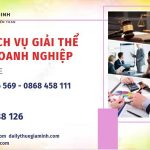 Dịch vụ giải thể doanh nghiệp Quảng Trị