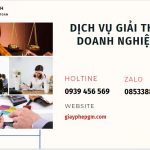 Dịch vụ giải thể doanh nghiệp Thái Bình