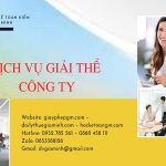 Dịch vụ giải thể doanh nghiệp TP Hải Phòng