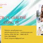 Dịch vụ giải thể doanh nghiệp TP Hưng Yên