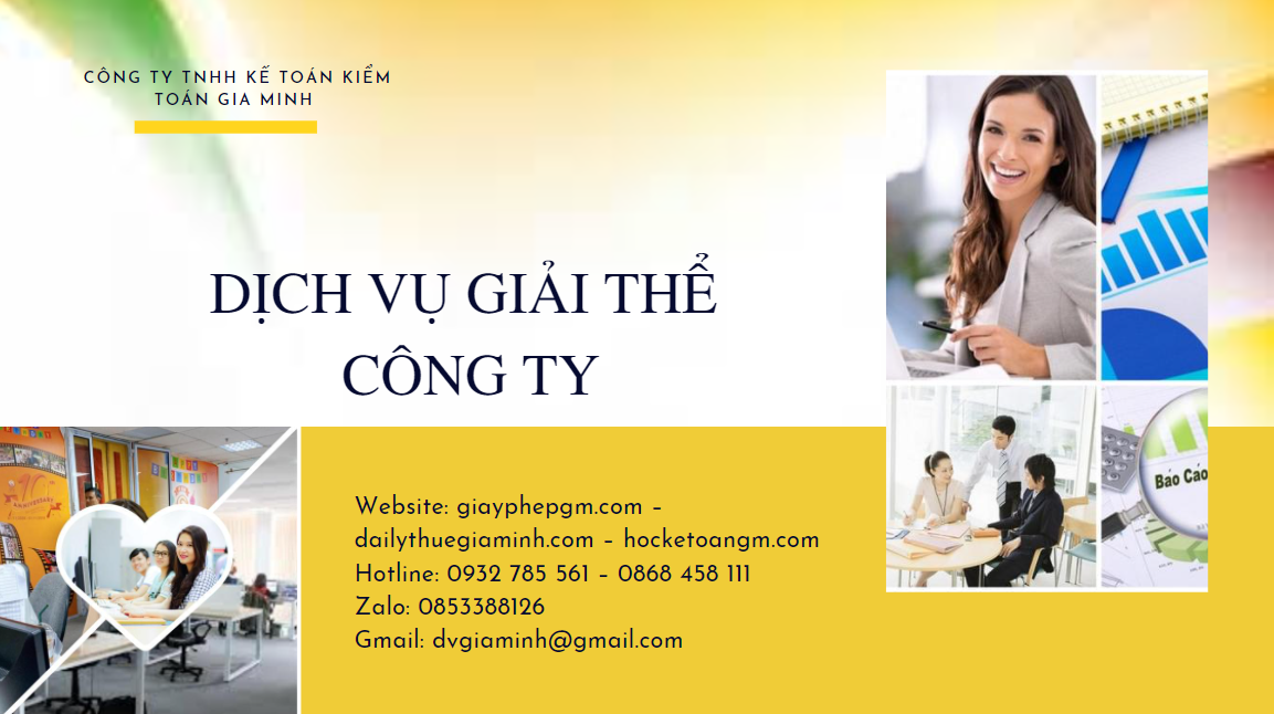 Dịch vụ giải thể doanh nghiệp nhanh tại Huyện Kim Động