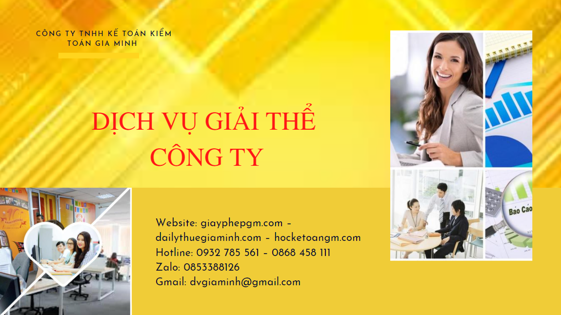 Dịch vụ giải thể doanh nghiệp nhanh tại Huyện Văn Giang