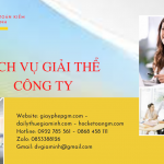 Dịch vụ giải thể doanh nghiệp vũng tàu 6 Dịch vụ giải thể doanh nghiệp Vũng Tàu