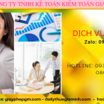 Dịch vụ kế toán nhà hàng Huyện Hóc Môn 6 Dịch vụ kế toán nhà hàng ăn uống tại Huyện Hóc Môn