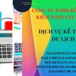 Dịch vụ kế toán du lịch Bạc Liêu 6 Dịch vụ kế toán thuế ngành du lịch tại Bạc Liêu