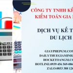 DỊCH VỤ KẾ TOÁN DU LỊCH HUYỆN GIA LÂM 3 Dịch vụ kế toán thuế ngành du lịch tại Huyện Gia Lâm