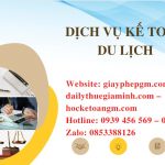 DỊCH VỤ KẾ TOÁN DU LỊCH HUYỆN HOÀI ĐỨC 6 Dịch vụ kế toán thuế ngành du lịch tại Huyện Hoài Đức