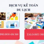 DỊCH VỤ KẾ TOÁN DU LỊCH HUYỆN PHÚ XUYÊN 6 Dịch vụ kế toán thuế ngành du lịch tại Huyện Phú Xuyên