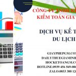 Dịch vụ kế toán thuế ngành du lịch tại Quận Thủ ĐứcDịch vụ kế toán thuế ngành du lịch tại Quận Thủ Đức