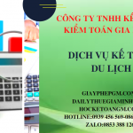 Dịch vụ kế toán du lịch Gia Lai 6 Dịch vụ kế toán thuế ngành du lịch tại Gia Lai