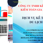 Dịch vụ kế toán du lịch Huyện Kim Bảng 6 Dịch vụ kế toán thuế ngành du lịch tại Huyện Kim Bảng
