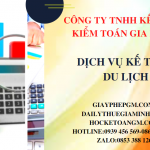 Dịch vụ kế toán thuế ngành du lịch tại Huyện Tiên Lữ