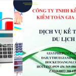 Dịch vụ kế toán du lịch Thành Phố Hải Phòng 6 Dịch vụ kế toán thuế ngành du lịch tại Thành Phố Hải Phòng
