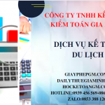 Dịch vụ kế toán du lịch Thị Xã Duy Tiên 6 Dịch vụ kế toán thuế ngành du lịch tại Thị Xã Duy TIên