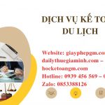 DỊCH VỤ KẾ TOÁN DU LỊCH THÀNH PHỐ HÀ NỘI 6 Dịch vụ kế toán thuế ngành du lịch tại Thành Phố Hà Nội