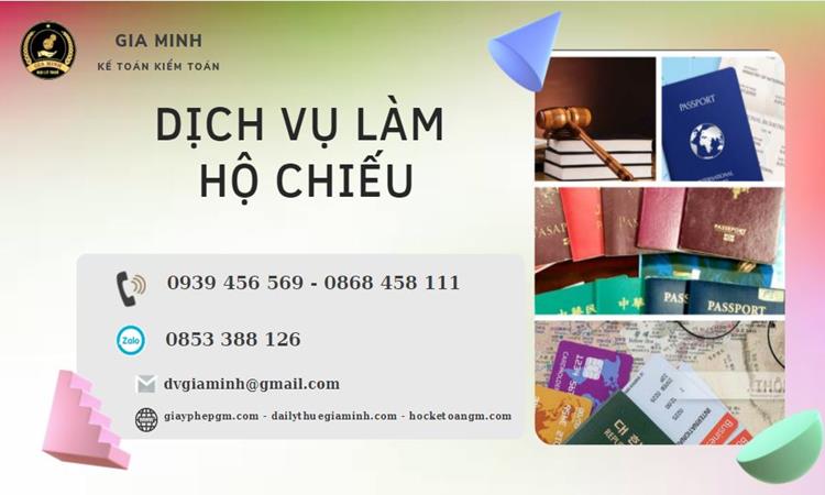 Hướng dẫn thủ tục làm hộ chiếu tại Thanh Hóa 4 Dịch vụ làm hộ chiếu nhanh tại Thanh Hóa