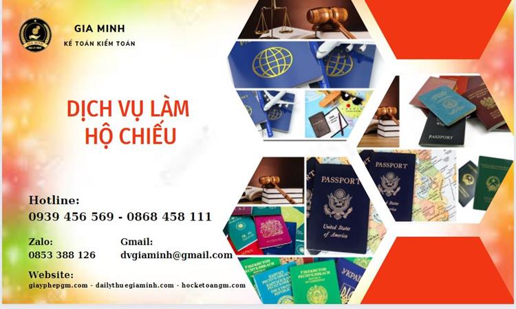 Hướng dẫn thủ tục làm hộ chiếu tại Thành phố Huế 4 Dịch vụ làm hộ chiếu nhanh tại Thành Phố Huế