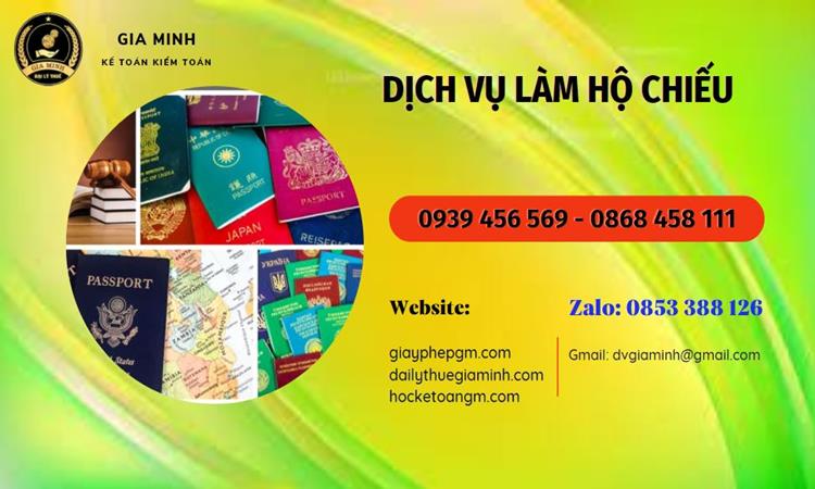 Dịch vụ làm hộ chiếu passport nhanh tại Hà Nội