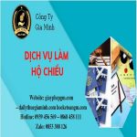 Dịch vụ làm hộ chiếu trọn gói tại Thành Phố Huế
