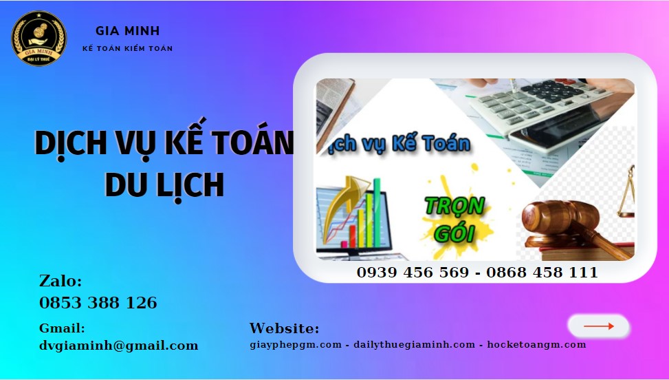 Dịch vụ kế toán du lịch Bắc Giang 4 Dịch vụ quyết toán thuế du lịch tại Bắc Giang