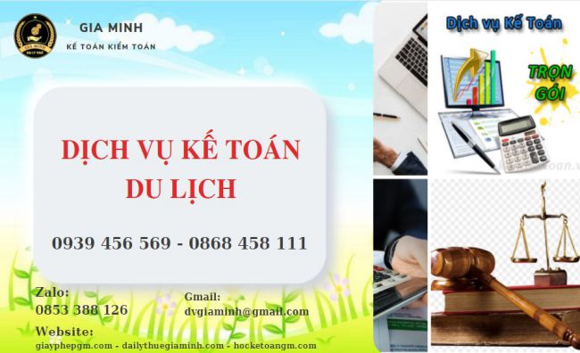 Dịch vụ kế toán du lịch huyện bình chánh 4 Dịch vụ quyết toán thuế du lịch tại Huyện Bình Chánh