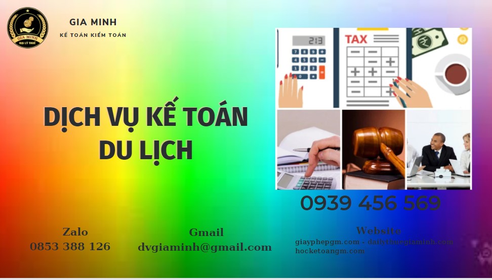 Dịch vụ kế toán du lịch quận bình thạnh 4 Dịch vụ quyết toán thuế du lịch tại Quận Bình Thạnh