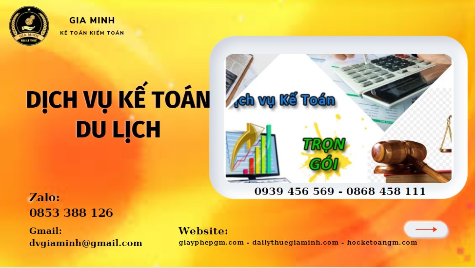 Dịch vụ kế toán du lịch Quận Bình Thủy 4 Dịch vụ quyết toán thuế du lịch tại Quận Bình Thủy