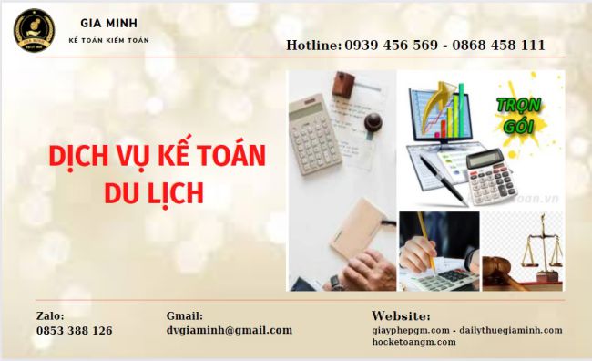Dịch vụ kế toán du lịch Thái Nguyên 4 Dịch vụ quyết toán thuế du lịch tại Thái Nguyên
