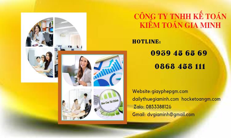 Dịch vụ kế toán nhà hàng Bạc Liêu 4 Dịch vụ quyết toán thuế nhà hàng tại Bạc Liêu