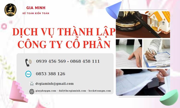 Dịch vụ thành lập công ty cổ phần An Giang 4 Dịch vụ thành lập công ty cổ phần trọn gói tại An Giang