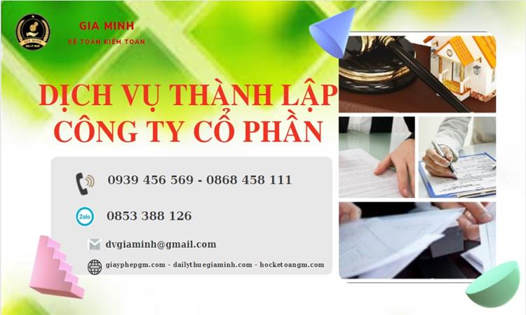 Dịch vụ thành lập công ty cổ phần Huyện Ứng Hòa