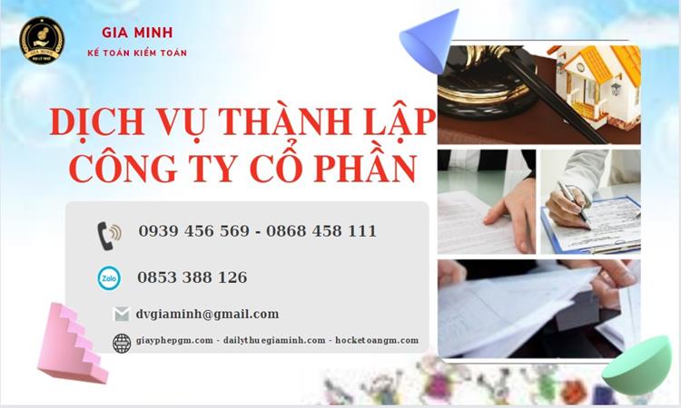 Dịch vụ thành lập công ty TNHH trọn gói tại Quận Tân Phú