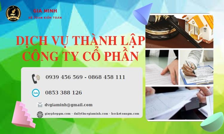 Dịch vụ thành lập công ty cổ phần Quận Ba Đình