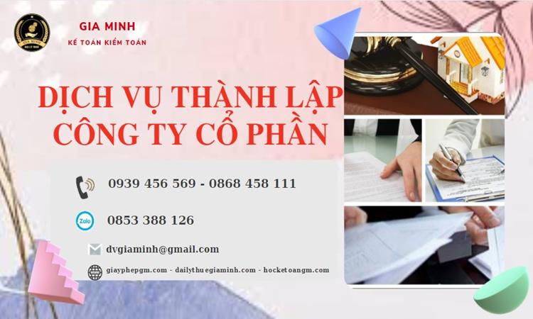 Dịch vụ thành lập công ty cổ phần Quận Bình Thủy trọn gói, nhanh chóng 5 Dịch vụ thành lập công ty cổ phần Quận Bình Thủy