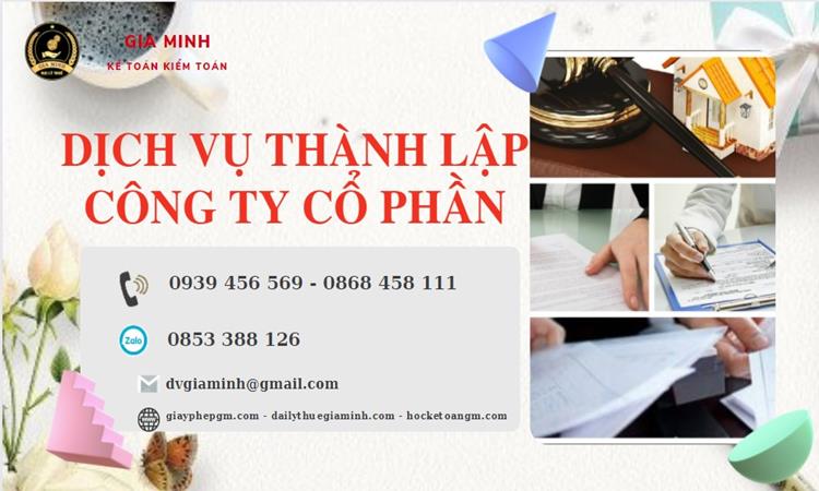 Dịch vụ thành lập công ty TNHH trọn gói tại Quận Hoàng Mai
