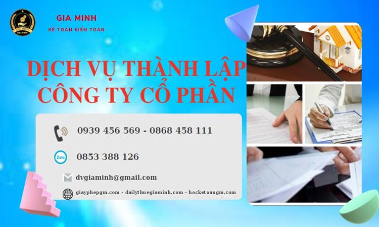 Dịch vụ thành lập công ty cổ phần Thành Phố Thủ Đức