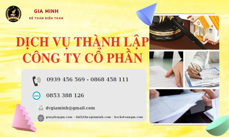 Dịch vụ thành lập công ty cổ phần Vĩnh Long 8 Dịch vụ thành lập công ty cổ phần trọn gói tại Vĩnh Long