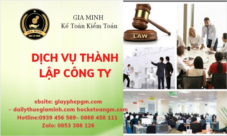 Dịch vụ tư vấn thành lập công ty tại Huyện Cờ Đỏ
