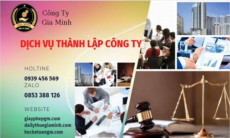 Cách thành lập công ty tại Huyện Phú Xuyên trọn gói