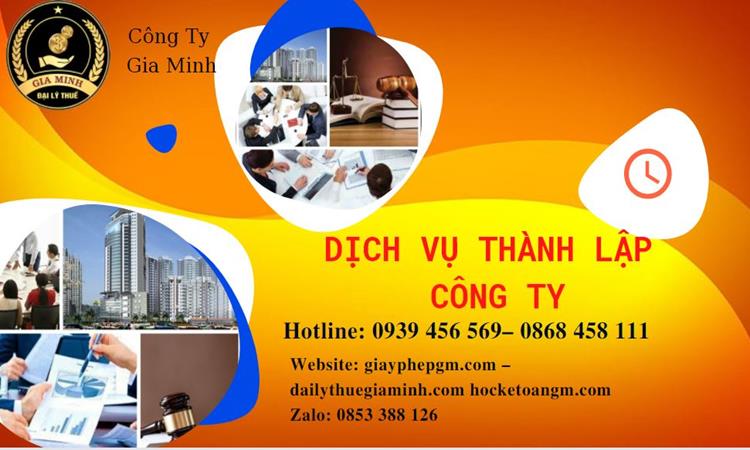 Dịch vụ tư vấn thành lập công ty tại Huyện Thới Lai